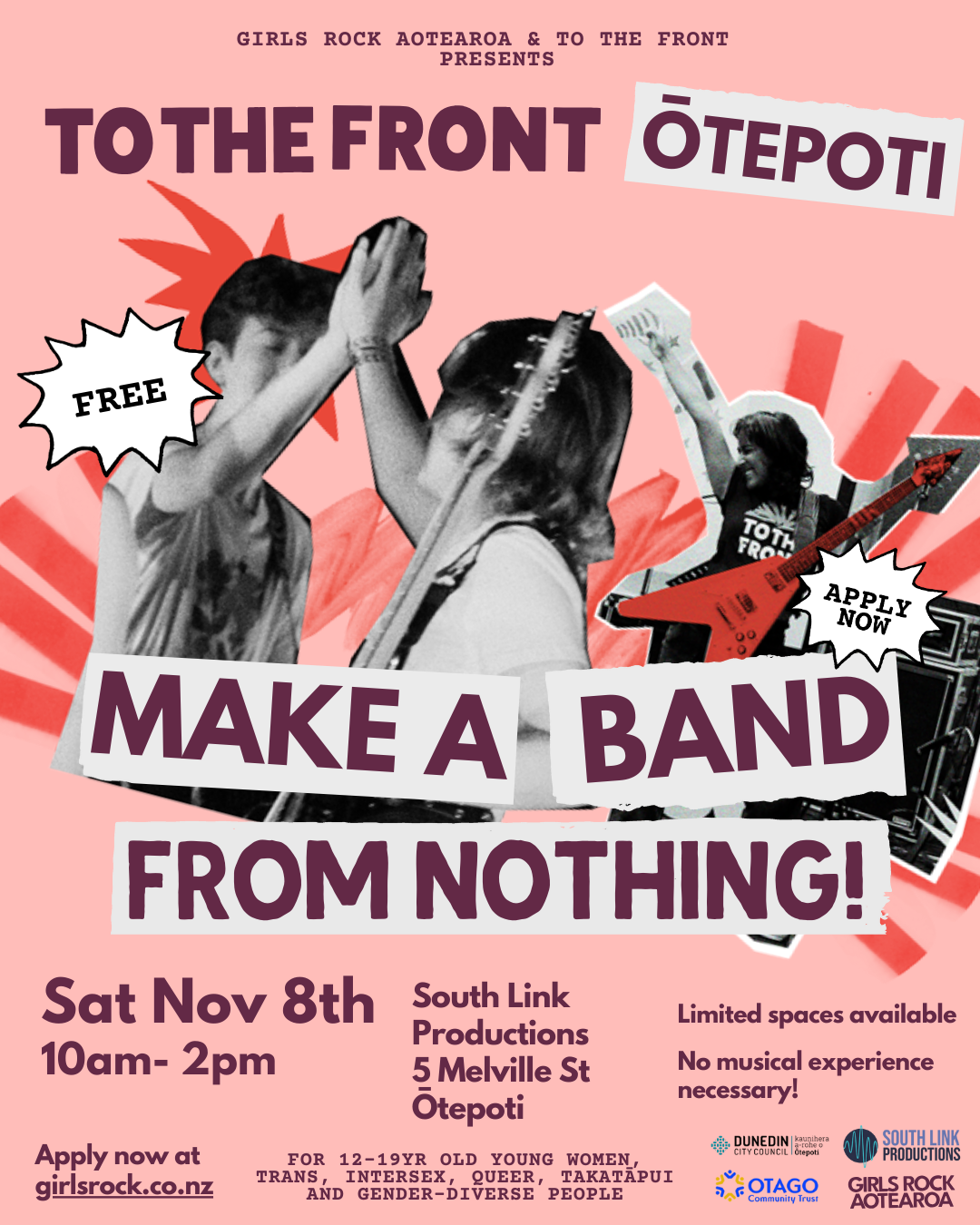 pink only ttfo make a band workshop (1)